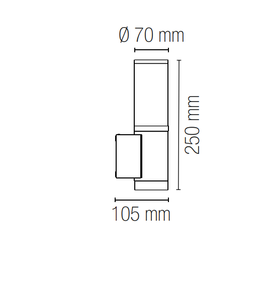Applique per esterno IP54 in alluminio antracite led integrato 4000°k 13W 1440lm DISCOVERY Applique per esterno IP54 in alluminio antracite led integrato 4000°k 13W 1440lm DISCOVERY